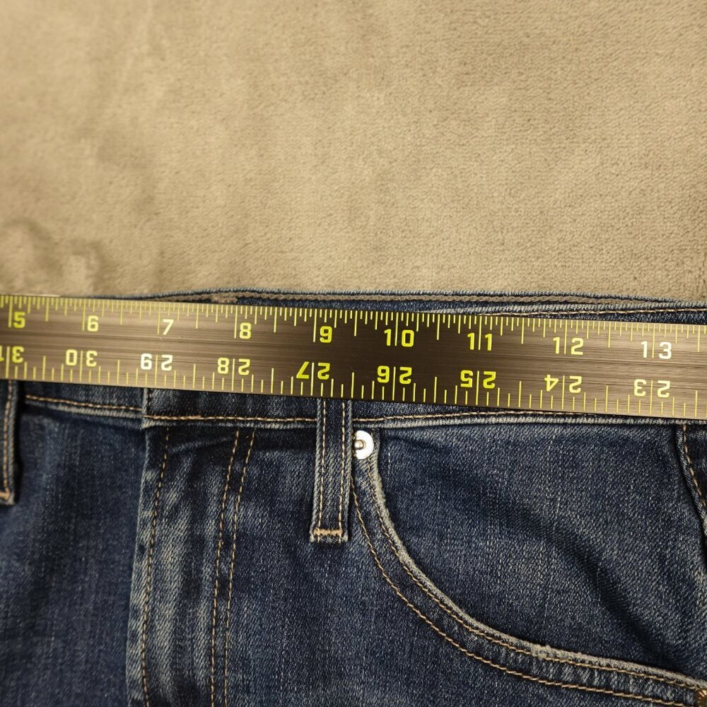 Edwin jeans Elin crop straight women's 26 blue denim NWT - Picture 6 of 13